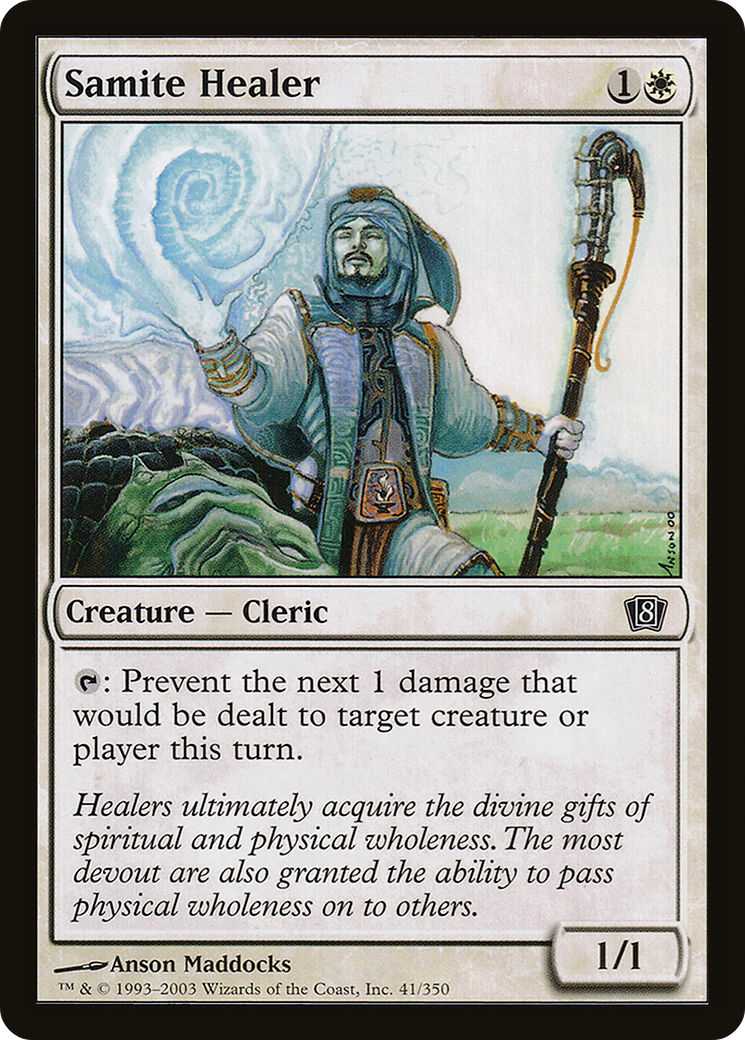 Samite Healer (041) - Eighth Edition