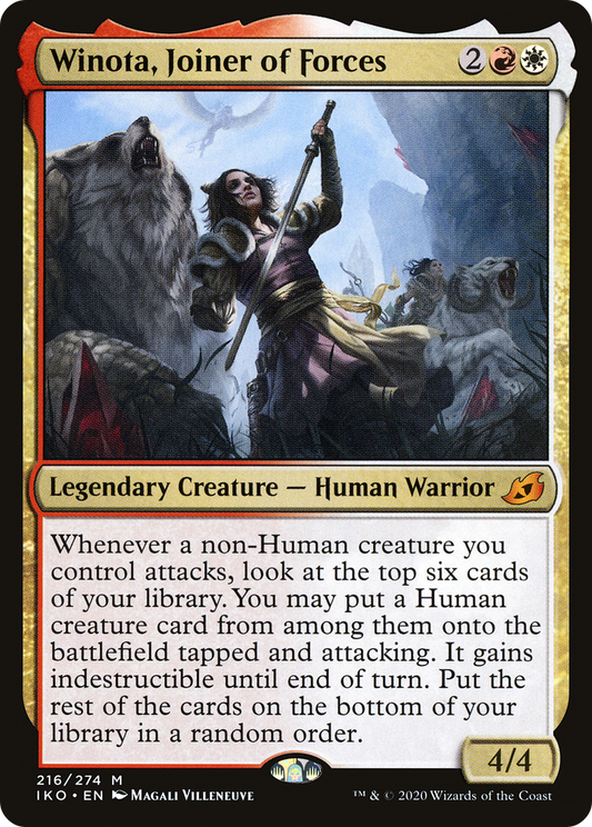 Winota, Joiner of Forces (216) - Ikoria: Lair of Behemoths