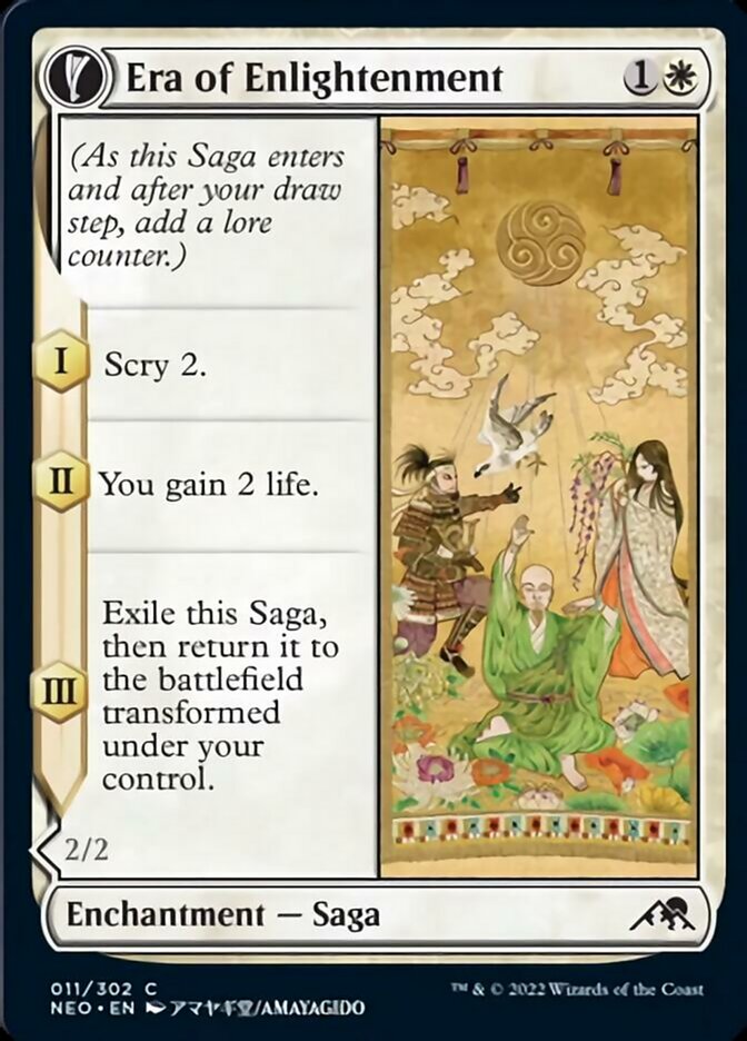 Era of Enlightenment // Hand of Enlightenment (011) - Kamigawa: Neon Dynasty