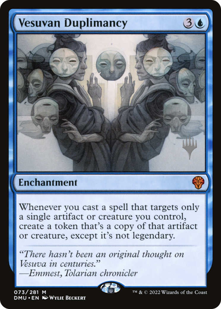 Vesuvan Duplimancy (Promo Pack) [Dominaria United Promos] Foil