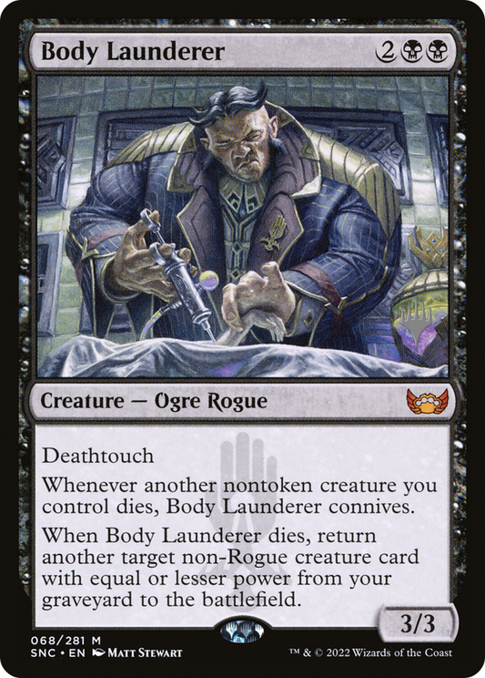 Body Launderer (68p) Foil - Streets of New Capenna Promos