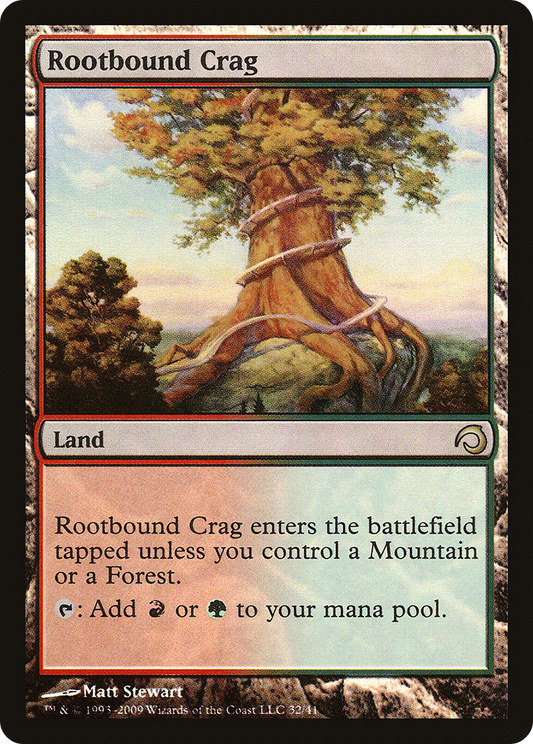 Rootbound Crag [Premium Deck Series: Slivers]