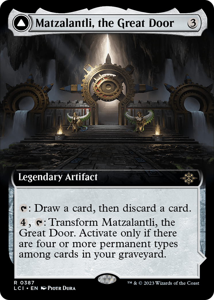 Matzalantli, the Great Door (Extended Art) (387) - The Lost Caverns of Ixalan