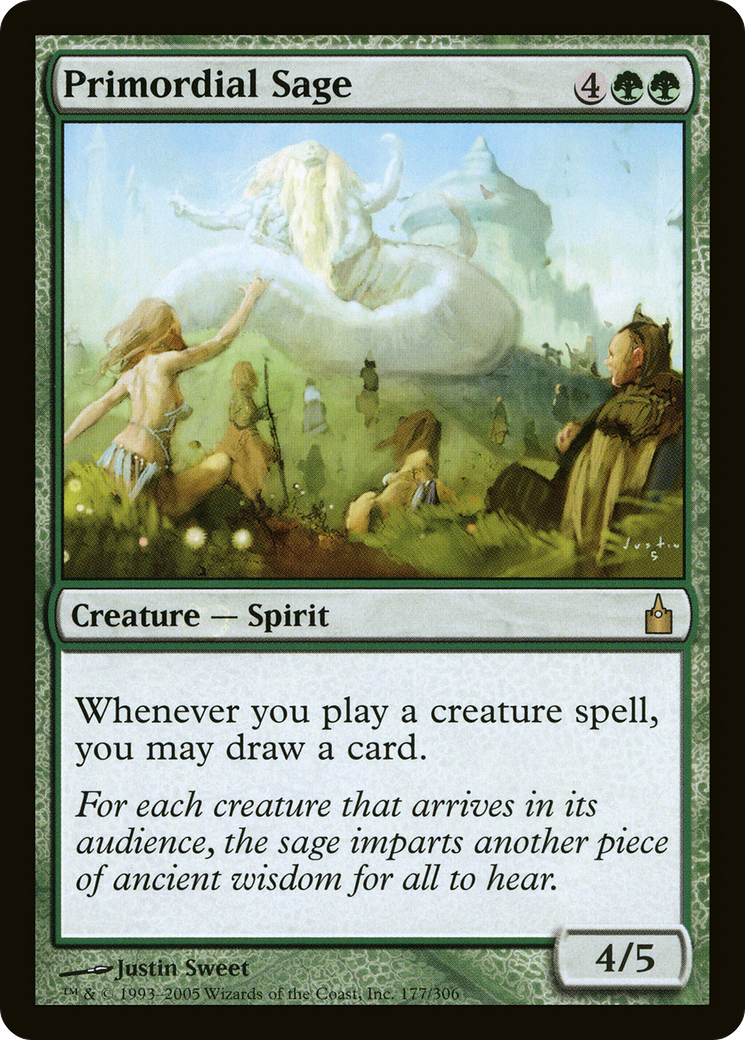 Primordial Sage (177) - Ravnica: City of Guilds