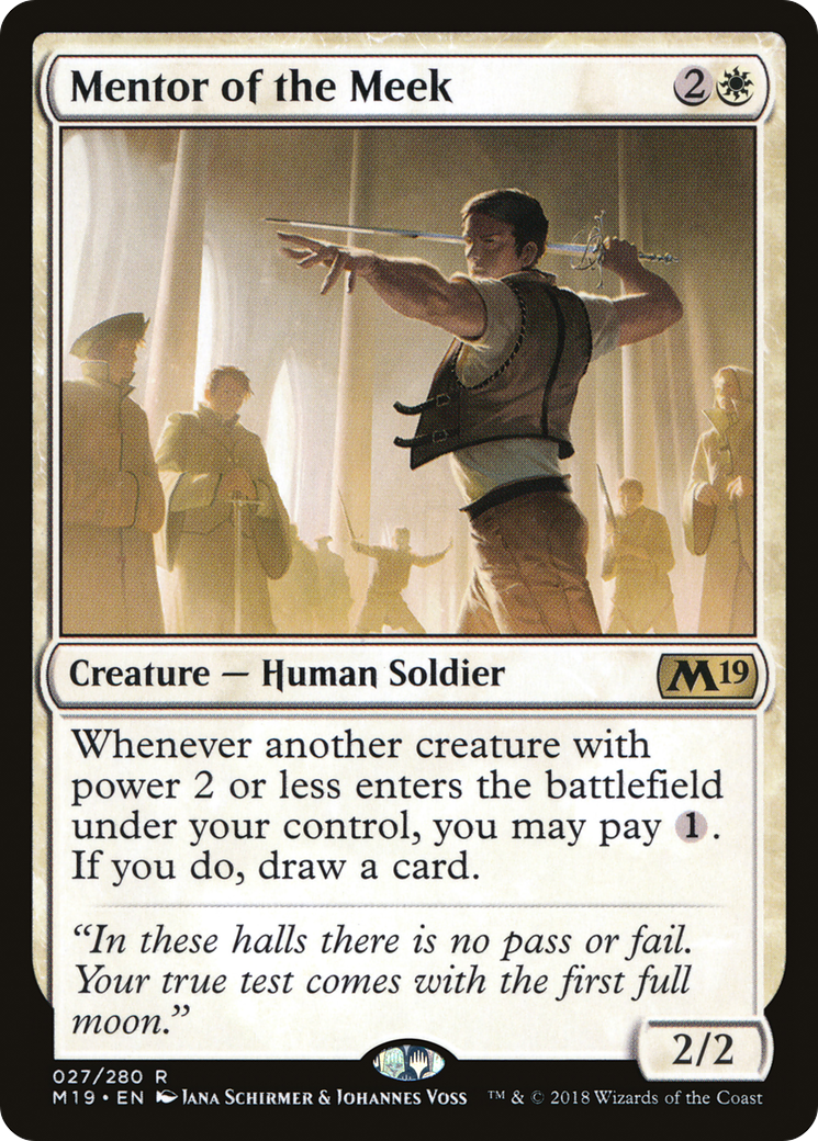 Mentor of the Meek (027) - Core Set 2019
