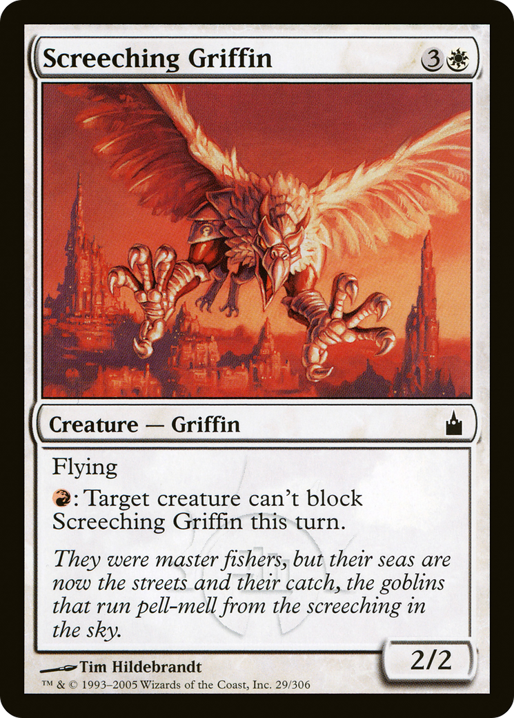 Screeching Griffin (029) - Ravnica: City of Guilds