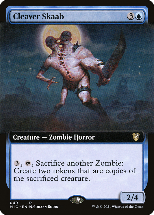 Cleaver Skaab (Extended Art) (049) - Midnight Hunt Commander