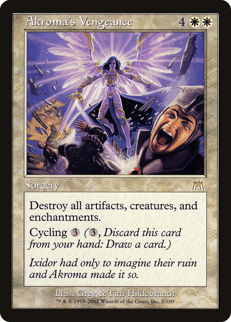 Akroma's Vengeance [Onslaught] Foil