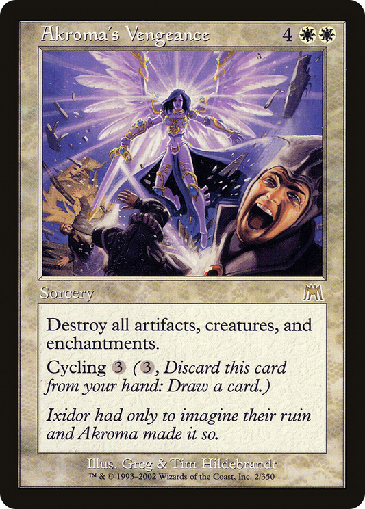 Akroma's Vengeance [Onslaught] Foil