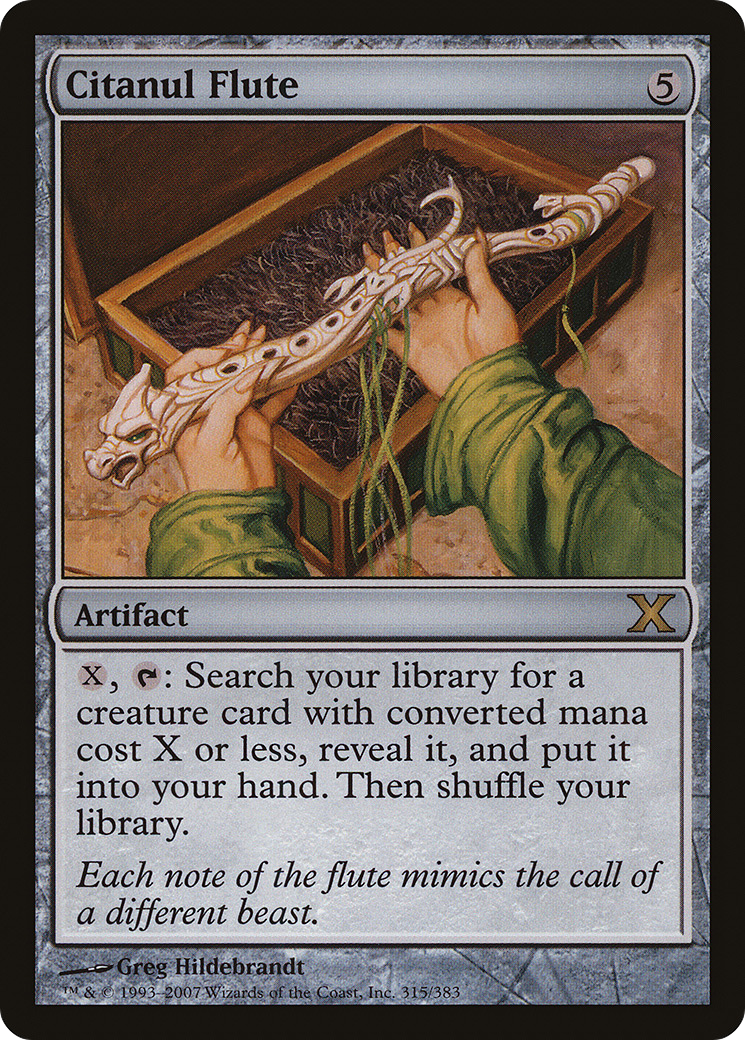 Citanul Flute (315) - Tenth Edition