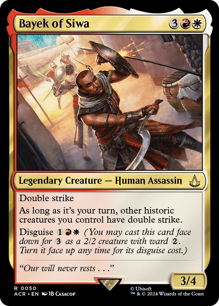 Bayek of Siwa (050) Foil - Assassin's Creed