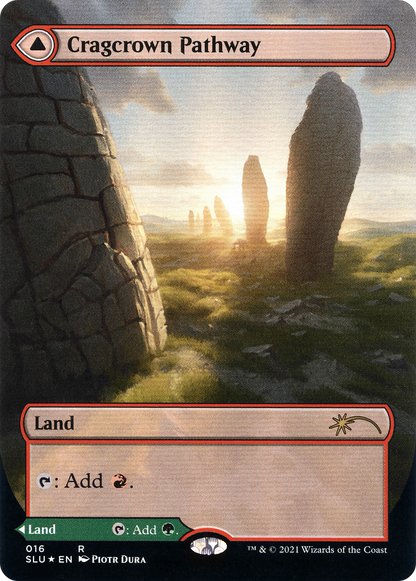 Cragcrown Pathway // Timbercrown Pathway (016) Foil - Secret Lair: Ultimate Edition
