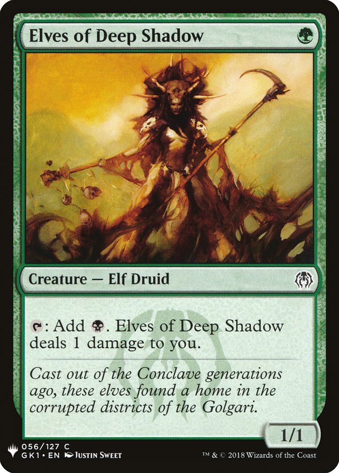 Elves of Deep Shadow [Mystery Booster] | Silver Goblin