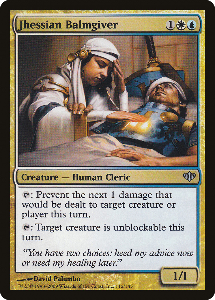 Jhessian Balmgiver (112) Foil - Conflux