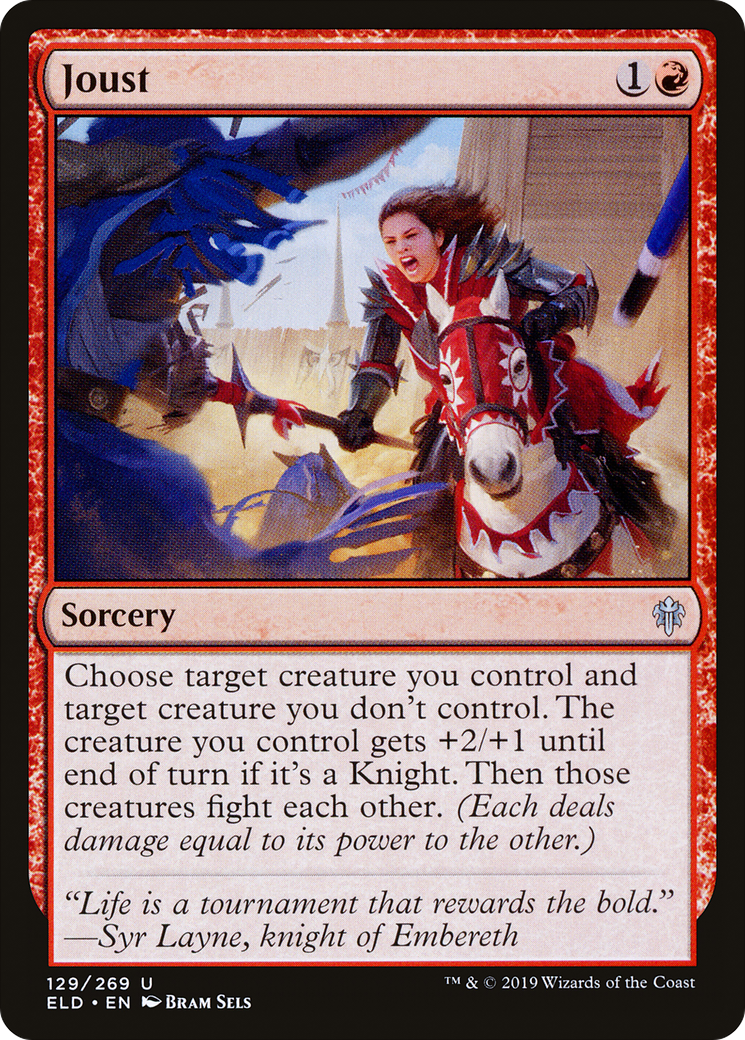 Joust (129) - Throne of Eldraine