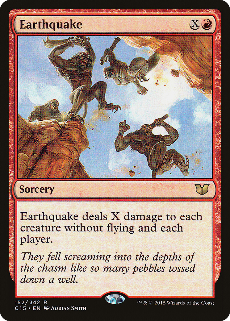 Earthquake (152) - Commander 2015