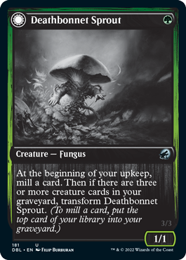 Deathbonnet Sprout // Deathbonnet Hulk [Innistrad: Double Feature] | Silver Goblin