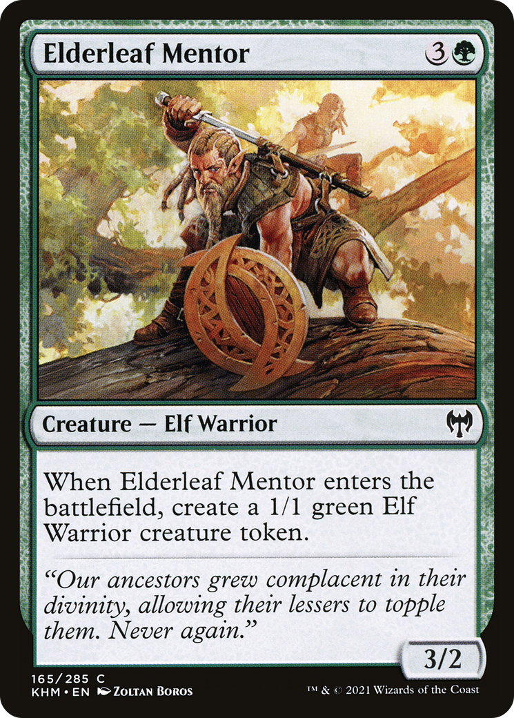 Elderleaf Mentor (165) - Kaldheim