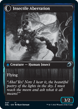 Delver of Secrets // Insectile Aberration (047) - Innistrad: Double Feature