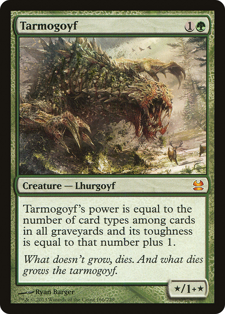 Tarmogoyf (166) Foil - Modern Masters