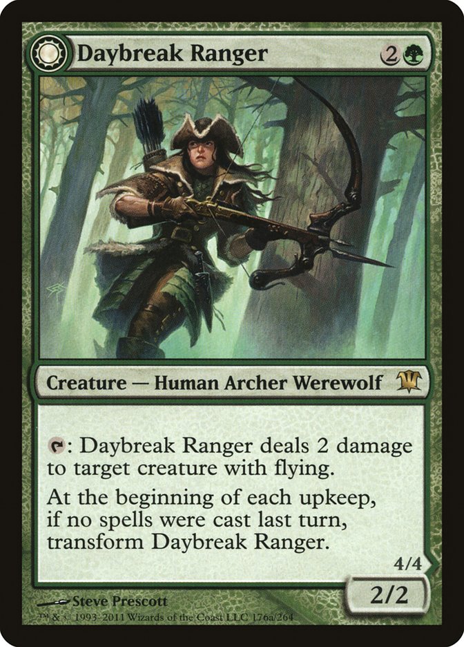 Daybreak Ranger // Nightfall Predator (176) Foil - Innistrad