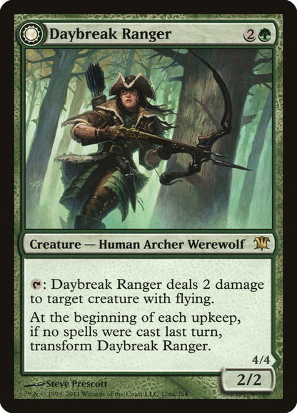 Daybreak Ranger // Nightfall Predator (176) Foil - Innistrad