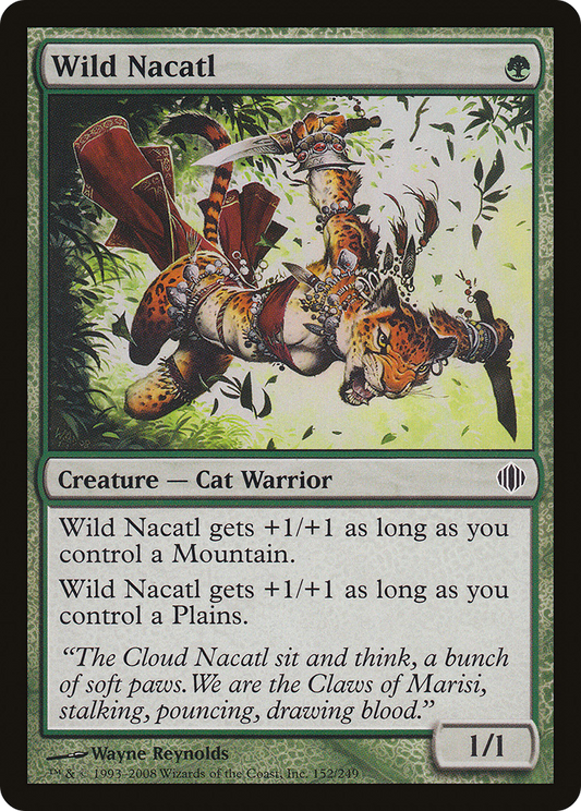 Wild Nacatl (152) - Shards of Alara