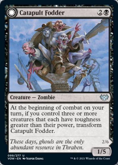 Catapult Fodder // Catapult Captain [Innistrad: Crimson Vow] Foil