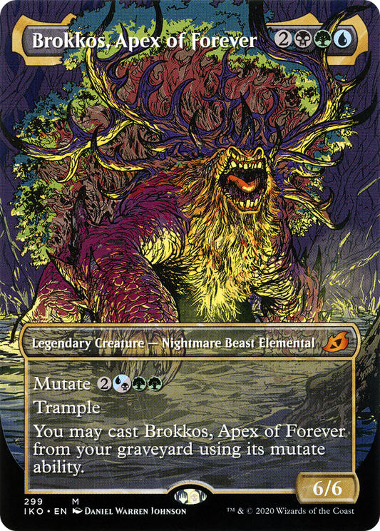 Brokkos, Apex of Forever (Showcase) (299) Foil - Ikoria: Lair of Behemoths