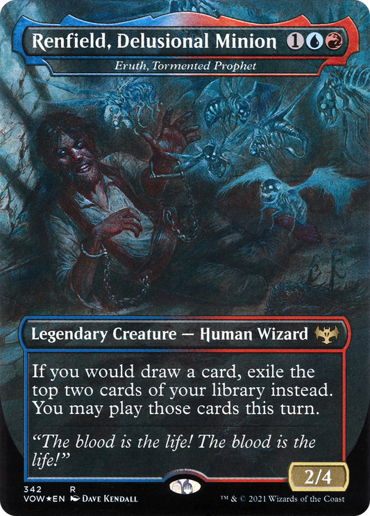 Eruth, Tormented Prophet (342) Foil - Innistrad: Crimson Vow