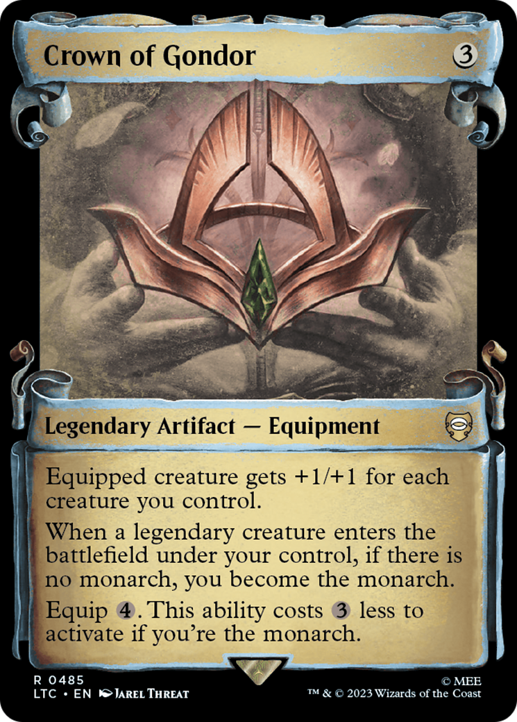 Crown of Gondor (Showcase) (485) Foil - Tales of Middle-earth Commander