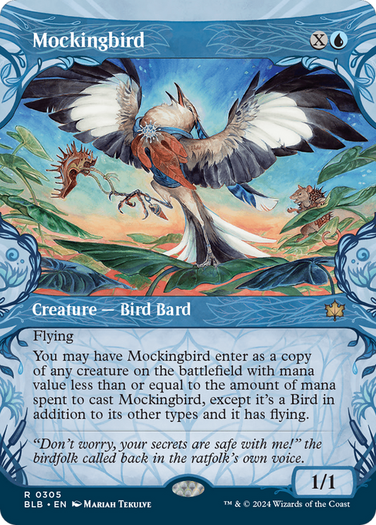 Mockingbird (Showcase) [Bloomburrow] Foil