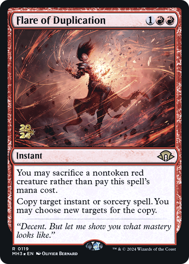 Flare of Duplication (119) Foil - Modern Horizons 3 Promos