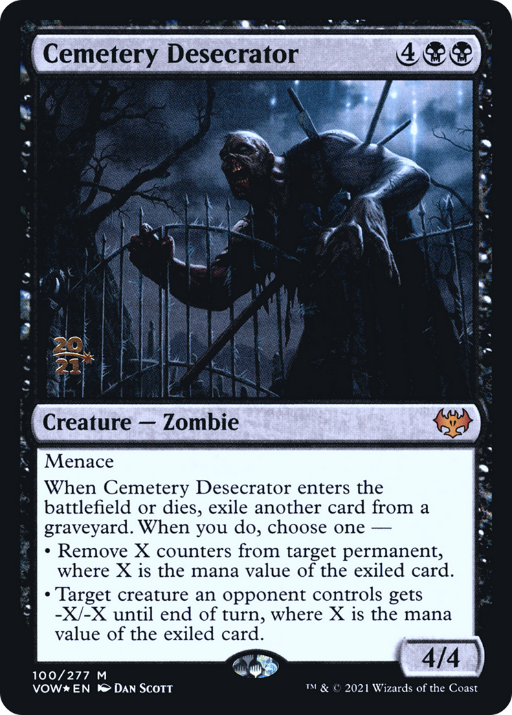 Cemetery Desecrator [Innistrad: Crimson Vow Prerelease Promos]