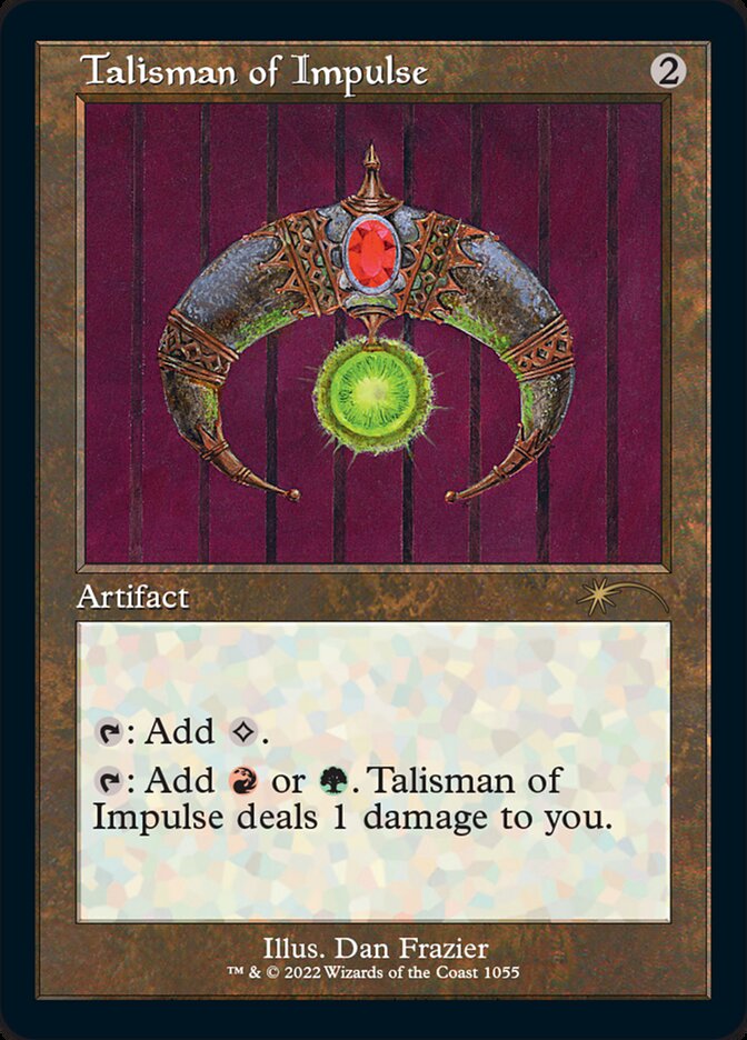 Talisman of Impulse (1055) Foil - Secret Lair Drop Series