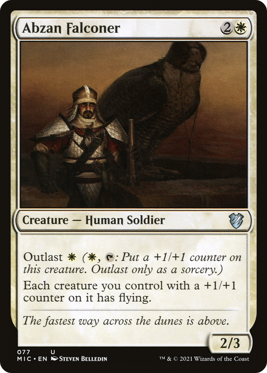Abzan Falconer [Innistrad: Midnight Hunt Commander]