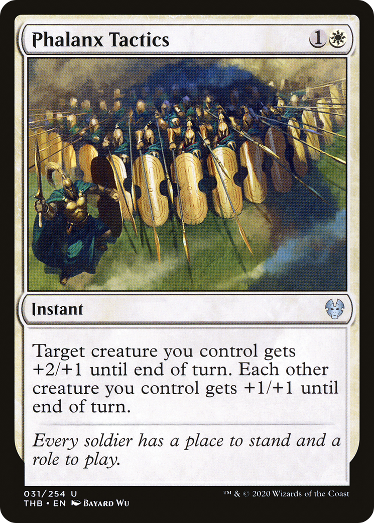 Phalanx Tactics (031) Foil - Theros Beyond Death