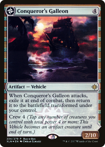 Conqueror's Galleon (234) Foil - XLN Treasure Chest