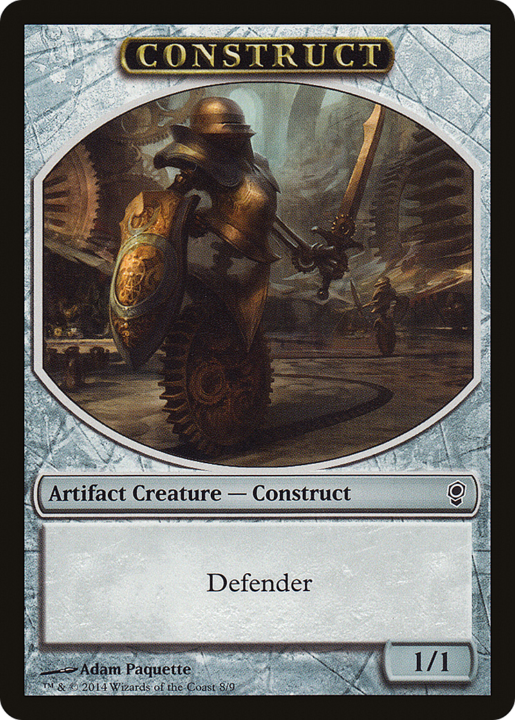 Construct Token [Conspiracy Tokens] | Silver Goblin