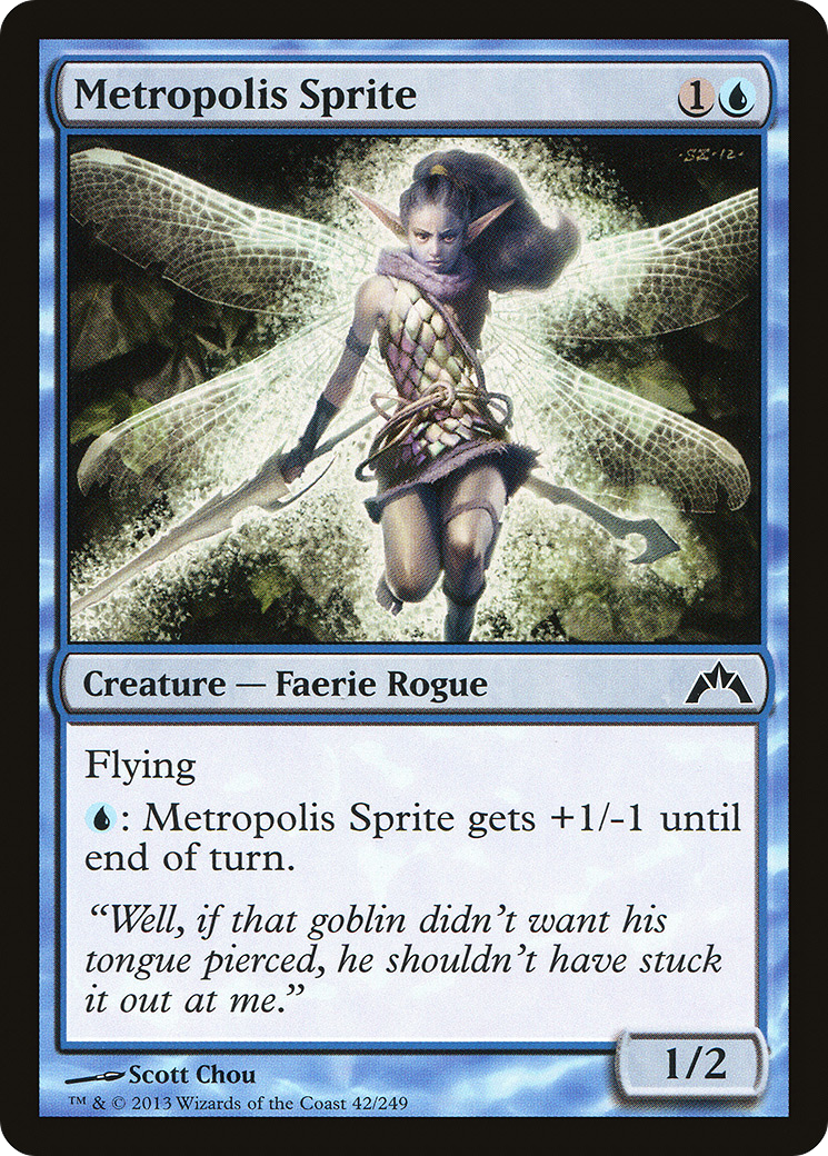 Metropolis Sprite (042) Foil - Gatecrash