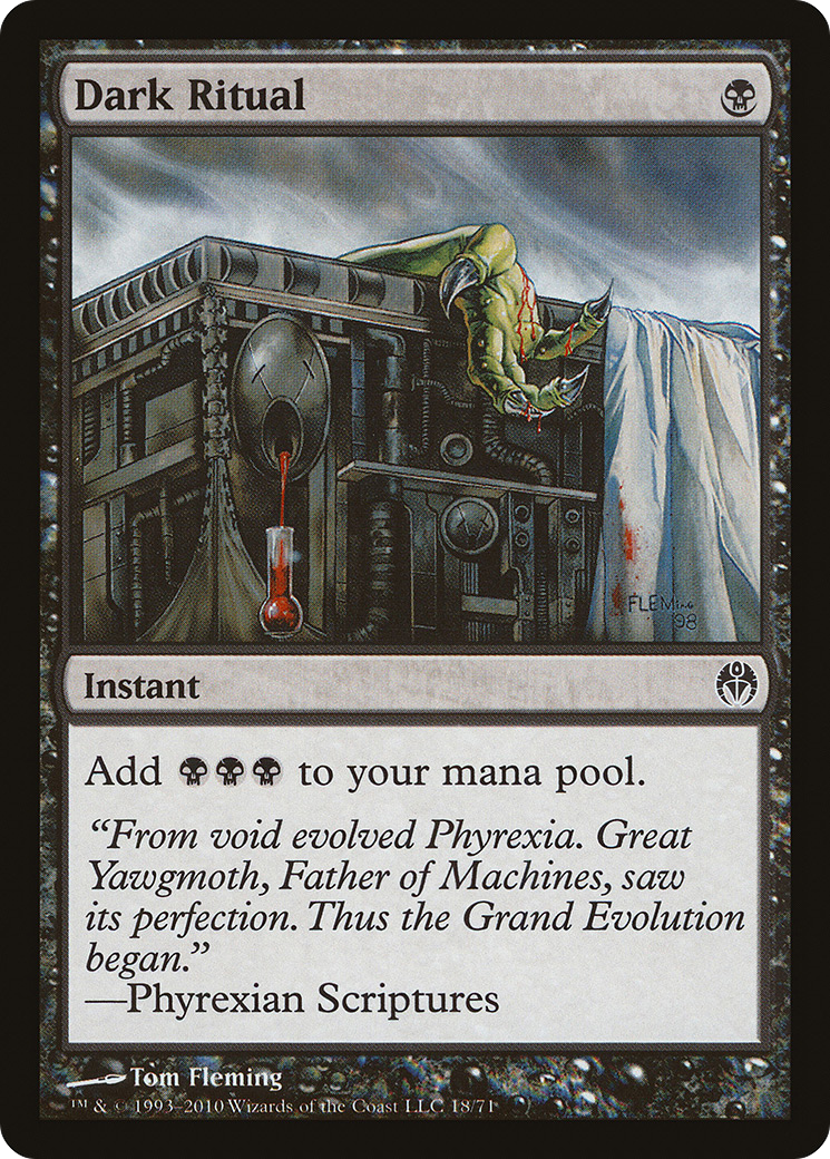 Dark Ritual (018) - Duel Decks: Phyrexia vs. the Coalition