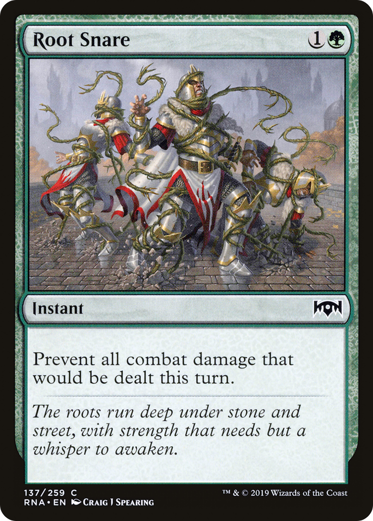 Root Snare (137) Foil - Ravnica Allegiance