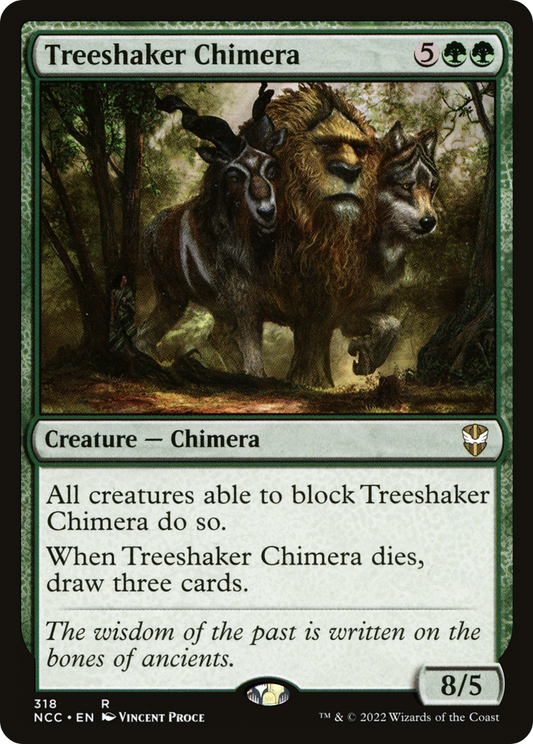 Treeshaker Chimera (318) - New Capenna Commander