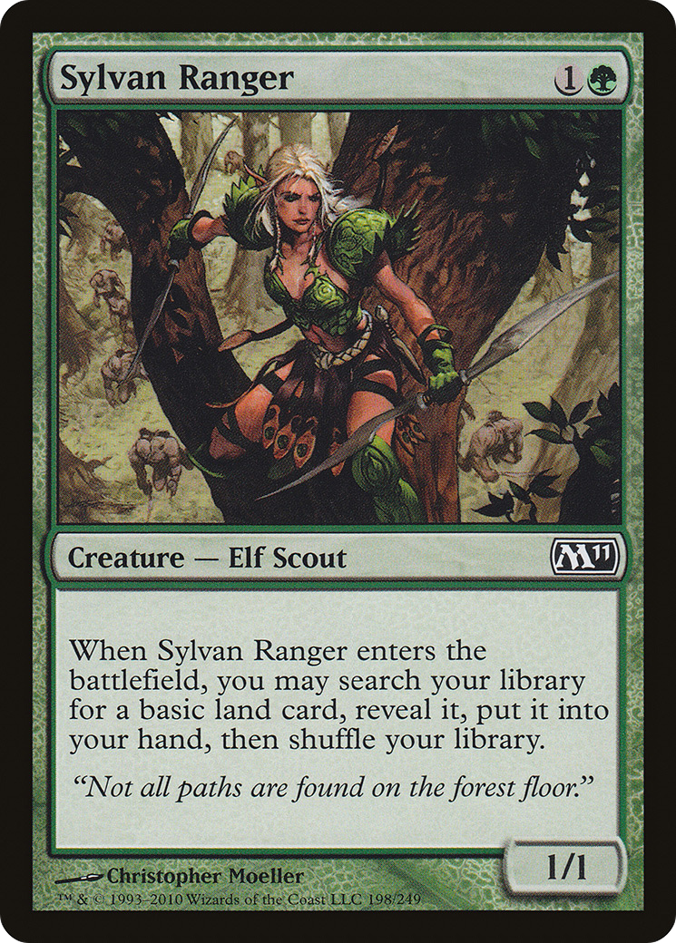 Sylvan Ranger (198) - Magic 2011