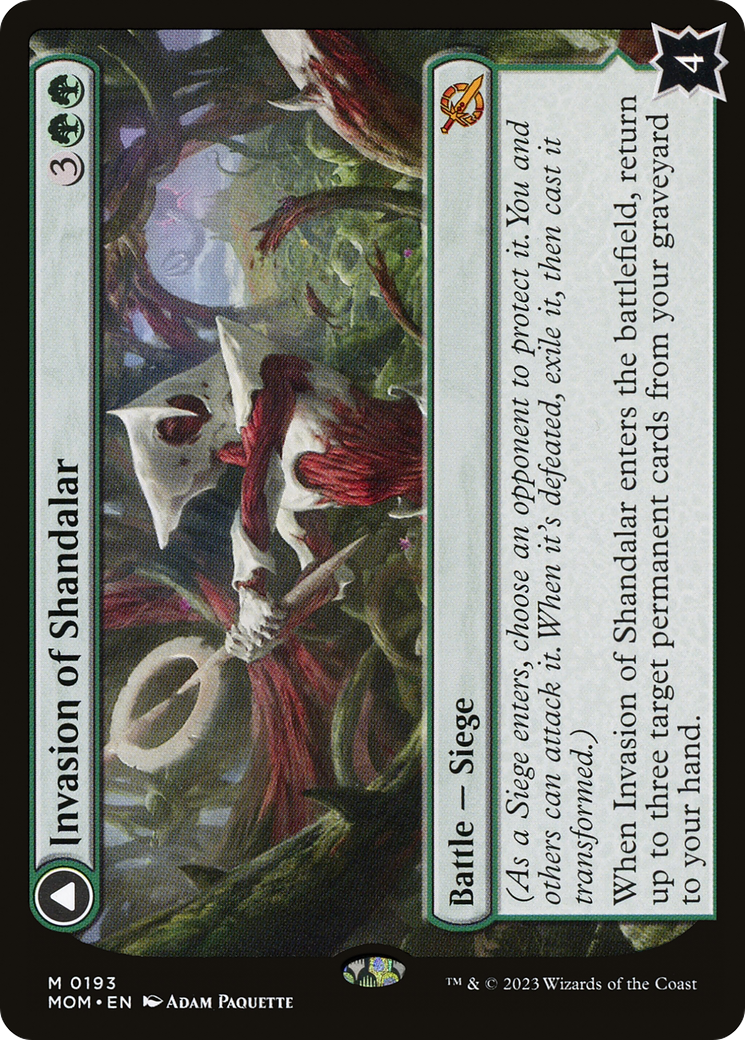 Invasion of Shandalar (193) Foil - March of the Machine
