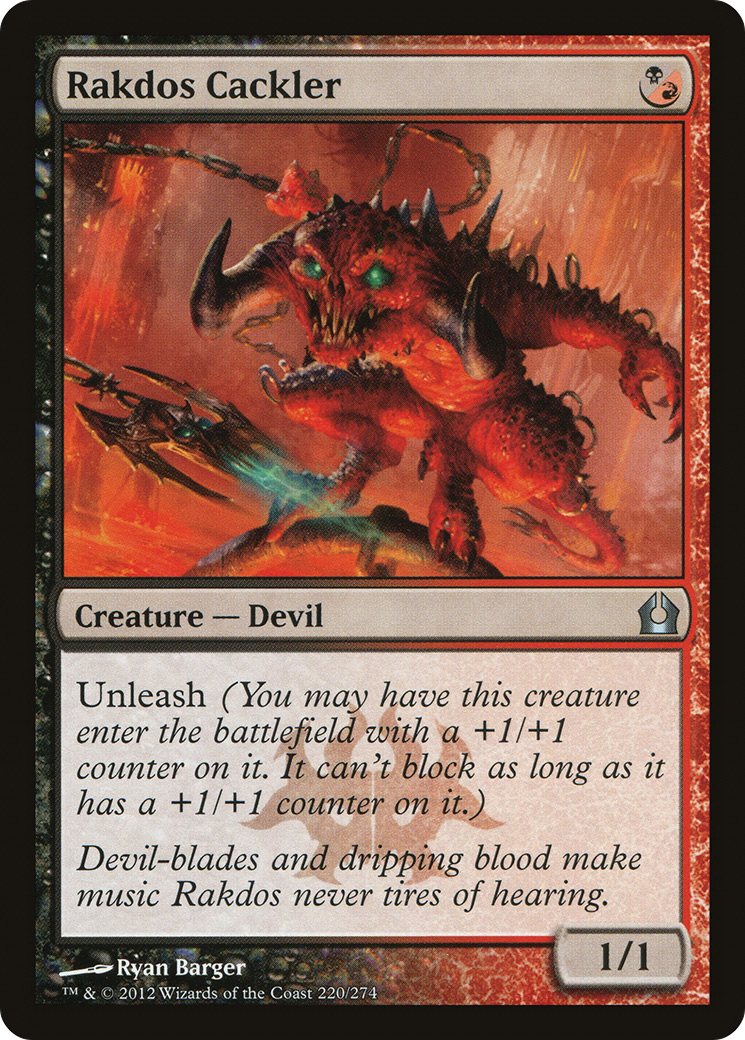 Rakdos Cackler (220) - Return to Ravnica