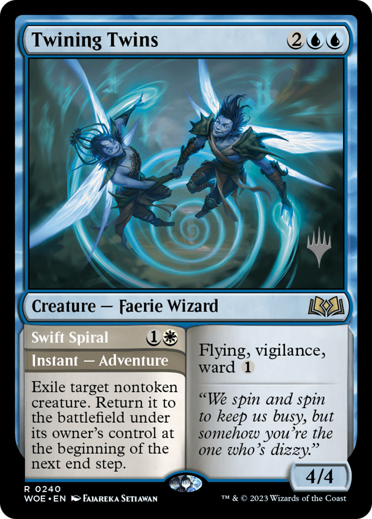 Twining Twins (240) Foil - Wilds of Eldraine Promos