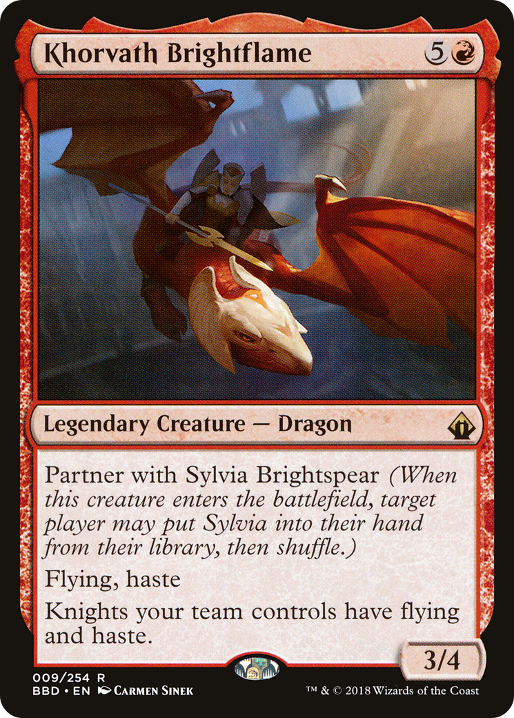 Khorvath Brightflame (009) Foil - Battlebond