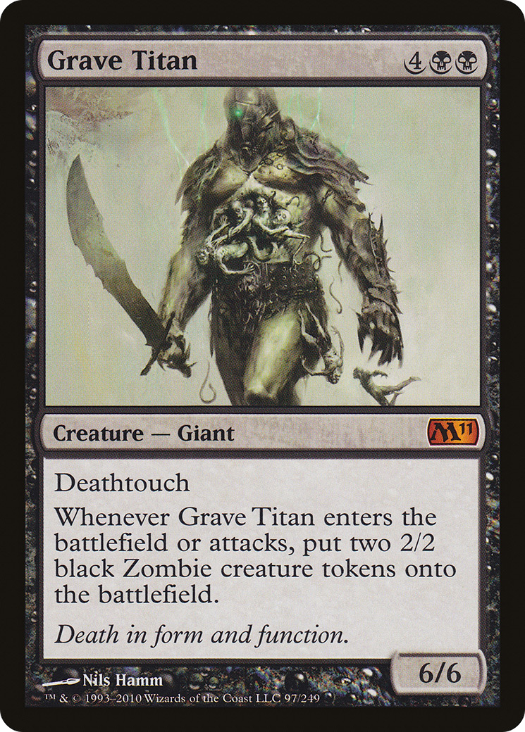 Grave Titan (097) Foil - Magic 2011