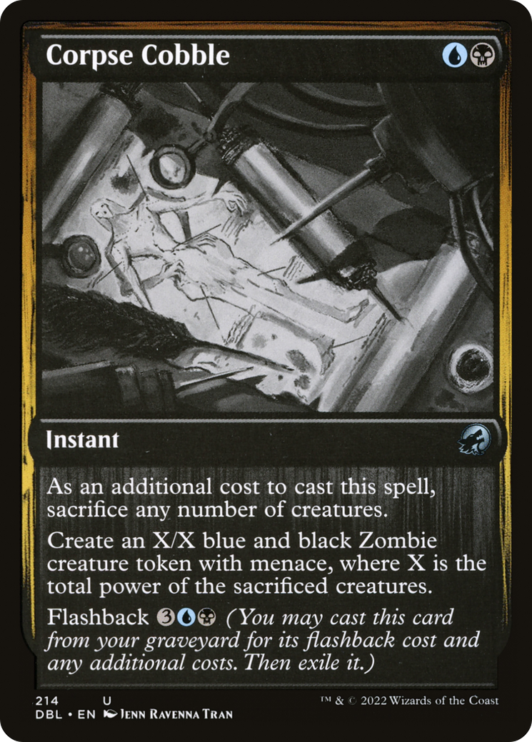 Corpse Cobble (214) Foil - Innistrad: Double Feature